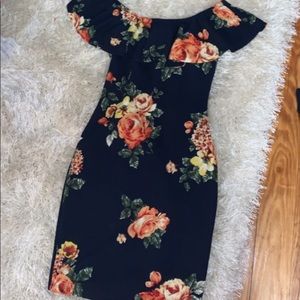 Off the shoulder dress